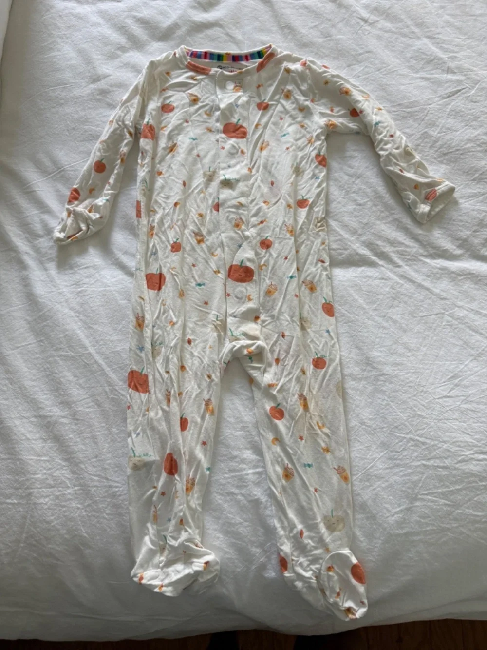 Magnetic Me Footed Pajamas Pumpkin Spice